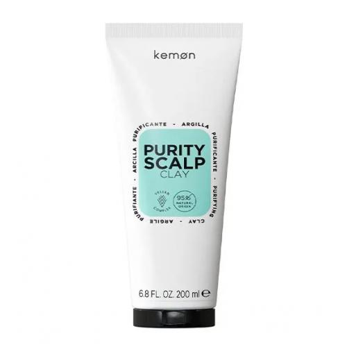 Пілінг-глина для жирної шкіри голови - Kemon Haircare Purity Sclap Clay 200 мл