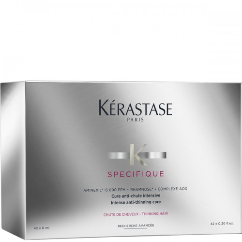 Kerastase Specifique Cure Aminexil Інтенсивний засіб з амінексилом проти випадіння волосся 10шт * 6мл