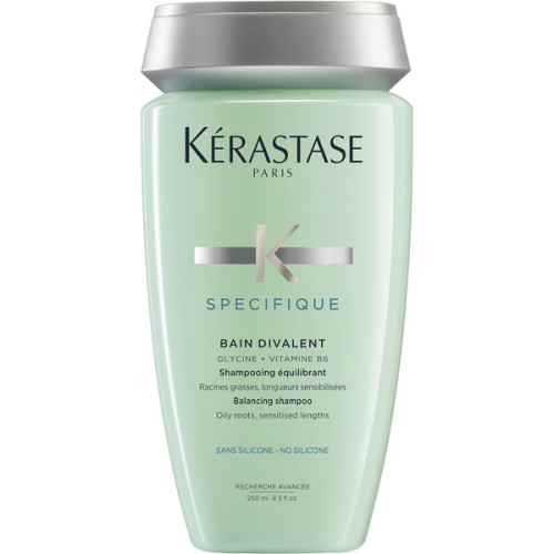 Шампунь для жирної шкіри голови і сухого волосся - Kerastase Specifique Bain Divalent Shampoo 250 мл
