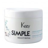 Зволожувальна маска для волосся - Kezy Simple Moisturizing Mask 500 мл