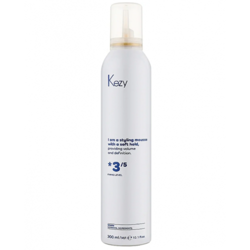 М’який мус для об’єму волосся - Kezy Volumizing Soft Mousse 300 мл