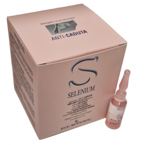Ампули проти випадіння волосся - Kleral System Selenium Dermin Plus 10 шт * 6,5 мл