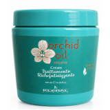 Лікувальна маска з олією орхідеї для відновлення - Kleral System Orchid Oil Cream 500 мл