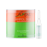 Kleral System двофазні ампули для відновлення волосся Senjal Ampol Silk 10 шт * 8 мл