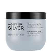Маска проти жовтизни волосся - Koster Silver Anti-yellow Mask 500 мл