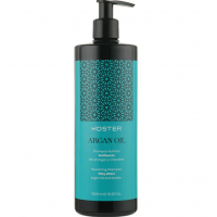 Живильний шампунь для шовковистості волосся - Koster Argan Oil Nourishing Shampoo 500 мл