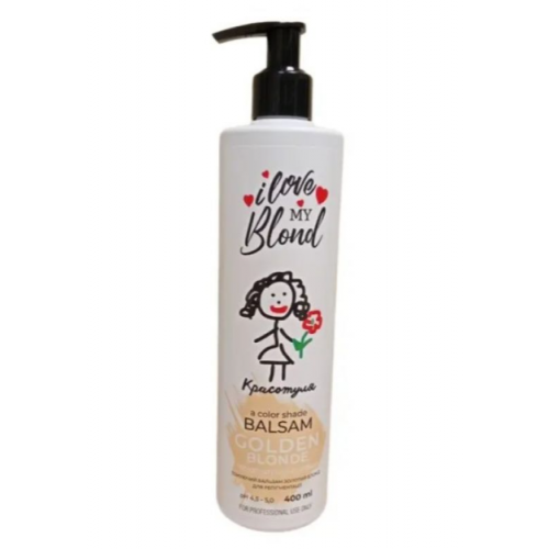 Відтінковий бальзам золотистий блонд - Красотуля Golden Blonde 400 мл Відтінковий бальзам золотистий блонд - Красотуля Golden Blonde 400 мл