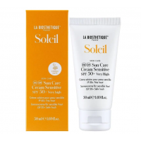 Сонцезахисний крем для чутливої шкіри - La Biosthetique Soleil Sun Care Cream Sensitive SPF 50+ 50 мл