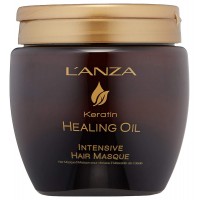 Маска для відновлення волосся з кератиновым еліксиром - L'anza Keratin Healing Oil Intesive Hair Masque 210 мл