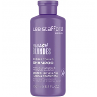Тонуючий фіолетовий шампунь для освітленого волосся - Lee Stafford Bleach Blondes Purple Toning Shampoo 250 мл