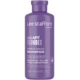 Тонуючий фіолетовий шампунь для освітленого волосся - Lee Stafford Bleach Blondes Purple Toning Shampoo 250 мл