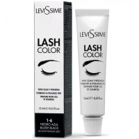 Фарба для брів і вій синяво-чорний колір - LeviSsime Bush black 1.6 15 мл