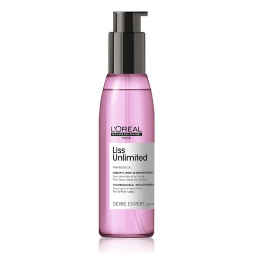 Олія-сяйво термозахисна для неслухняного волосся - Loreal Professionnel Liss Unlimited Oil 125 мл