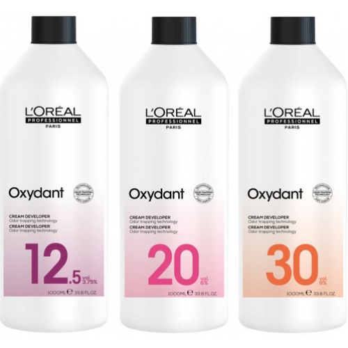 Крем-окисник для фарби Majirel 3,75%, 6%, 9%, 12% - LOREAL Oxydant Cream Developer 1000 мл Крем-окисник для фарби Majirel 3,75%, 6%, 9%, 12% - LOREAL Oxydant Cream Developer 1000 мл