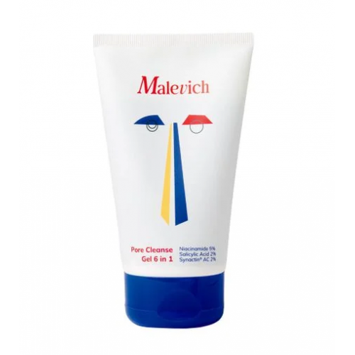 Балансувальний протизапальний гель для вмивання - Malevich Pore Cleanse Gel 6 in 1 150 мл