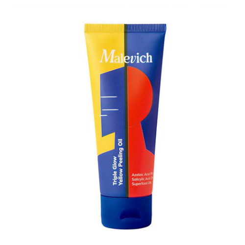 Жовта пілінг-олія Потрійне сяйво - Malevich Triple Glow Yellow Peeling Oil 75 мл