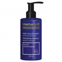 Тонуюча маска для волосся Фіолетовий - Master LUX Hair Color Mask Violet (66) 200 мл