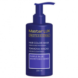 Тонуюча маска для волосся Фіолетово-синій - Master LUX Hair Color Mask Purple Blue 200 мл