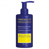 Тонуюча маска для волосся Яскраво-жовтий - Master LUX Hair Color Mask Bright Yellow 200 мл