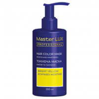 Тонуюча маска для волосся Яскраво-жовтий - Master LUX Hair Color Mask Bright Yellow 200 мл