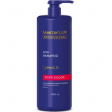 Шампунь кислотний після фарбування та освітлення - Master LUX Post-Color Shampoo 1000 мл