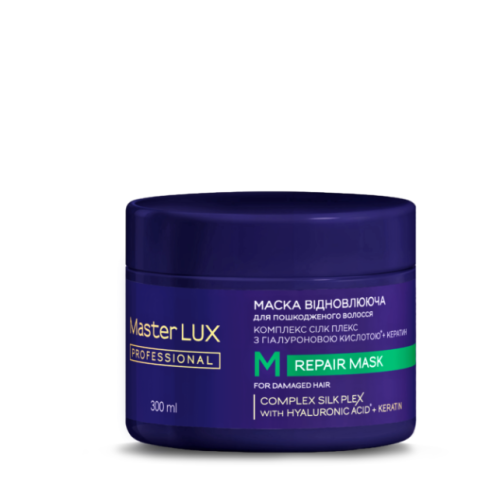 Маска відновлююча для пошкодженого волосся - Master LUX Repair Mask