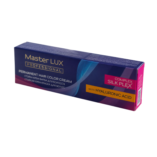 Стійка крем-фарба для волосся - Master LUX Professional Permanent Hair Color Cream 60 мл
