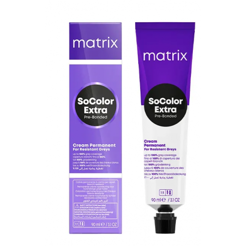 Стійка крем-фарба для волосся - Matrix SoColor Extra Coverage 90 мл Стійка крем-фарба для волосся - Matrix SoColor Extra Coverage 90 мл