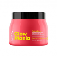 Маска для інтенсивного захисту кольору та блиску фарбованого волосся - Matrix Glow Mania Glazing Queen 500 мл