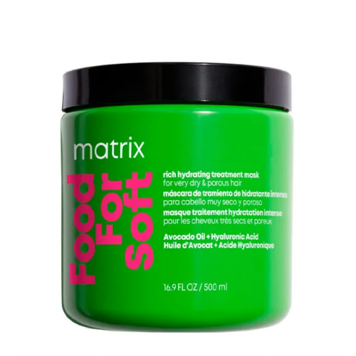 Зволожуюча маска для сухого волосся - Matrix Total Results Food For Soft Mask 500 мл