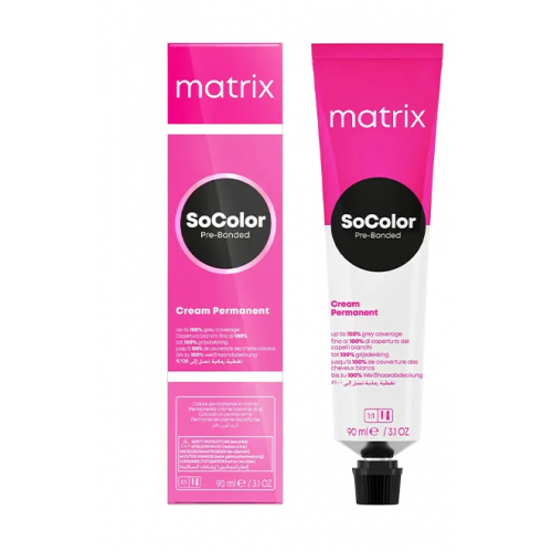 Стійка крем-фарба для волосся - Matrix SoColor Pre-Bonded Blended Permanent Color 90 мл