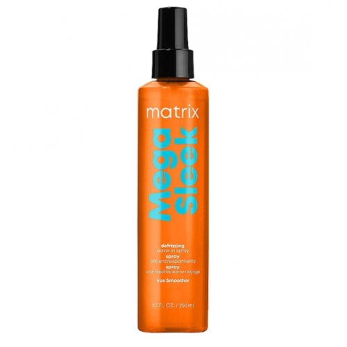 Спрей-догляд для неслухняного волосся термозахисний Matrix Total Results Mega Sleek Iron, 250 мл Спрей-догляд для неслухняного волосся термозахисний Matrix Total Results Mega Sleek Iron, 250 мл