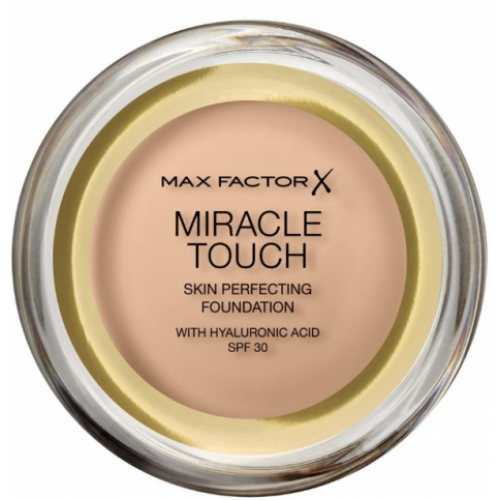 Max Factor Miracle Touch тональний крем пудра 043 Golden Ivory Skin Perfecting Foundation SPF30