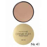 Max Factor Creme Puff Pressed Powder компактна пудра 41 натуральний беж