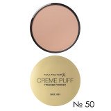 Max Factor Creme Puff Pressed Powder компактна пудра 50 натуральний