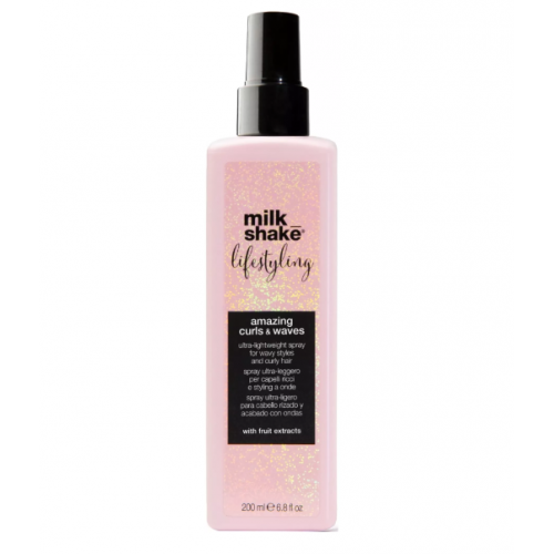 Спрей для укладання, створення завитка та блиску волосся - Milk Shake Lifestyling Amazing Curls and Waves Spray 200 мл