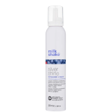 Кремова пінка для блонд волосся для нейтралізації жовтизни - Milk Shake Silver Shine Whipped Cream 200 мл