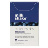 Сироватка зволожуюча з екстрактом чорниці - Milk_shake Make My Day Mask Booster Blueberry 6 шт * 3 мл
