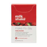 Сироватка зволожуюча з екстрактом полуниці - Milk_shake Make My Day Mask Booster Strawberry 6 шт *3 мл