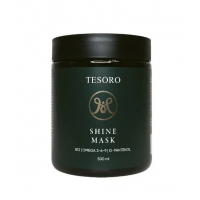 Маска для регенерації та зміцнення волосся - Moli Cosmetics Tesoro Shine Mask 500 мл Маска для регенерації та зміцнення волосся - Moli Cosmetics Tesoro Shine Mask 500 мл