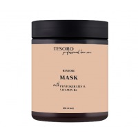 Маска для волосся з фітокератином, вітаміном B5 і екстрактом каштана - Moli Cosmetics Tesoro 500 мл Маска для волосся з фітокератином, вітаміном B5 і екстрактом каштана - Moli Cosmetics Tesoro 500 мл