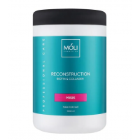 Маска з біотином та колагеном для волосся - Moli Cosmetics Reconstruction Biotin Collagen 1000 мл