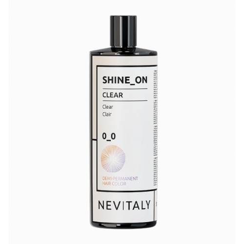 Деміперманентна фарба для волосся без аміаку Прозора - Nevitaly Shine Оn Clear 500 мл