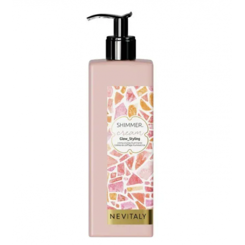 Крем незмивний для блиску волосся - Nevitaly Shimmer Cream Glow Styling 150 мл