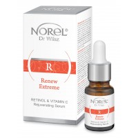 Сироватка з ретинолом і вітаміном С - Norel Renew Extrem Retinol & Vitamin C Rejuvenating Serum 10 мл