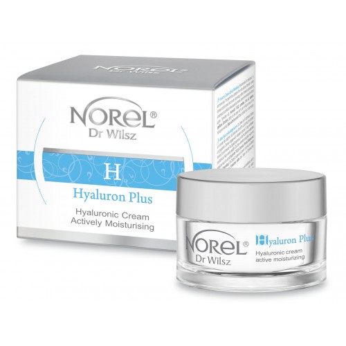 Norel зволожуючий крем з гіалуроновою кислотою для сухої і нормальної шкіри Hyaluronic Cream Active Moisturizing 50 мл