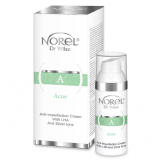 Легкий крем з LHA кислотами і іонами срібла - Norel Acne Anti-imperfection Cream with LHA and Silver Ions 50 мл