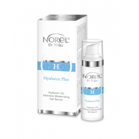 Зволожуюча гелева сироватка з 3% гіалуроновою кислотою - Norel Hyaluron 3% Intensive Moisturizing Gel Serum 50 мл