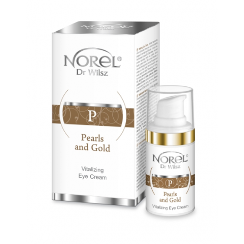 Norel Відновлююча емульсія з колоїдним золотом Pearls and Gold Vitalizing Anti-Age Eye Emulsion 15 мл