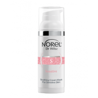 Заспокійлива крем-маска для чутливої ​​шкіри - Norel Sensitive Soothing Cream-mask For Sensitive Skin 50 мл
